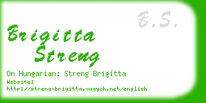 brigitta streng business card